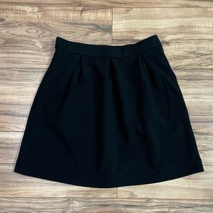 Madewell Black Bistro Mini Skirt